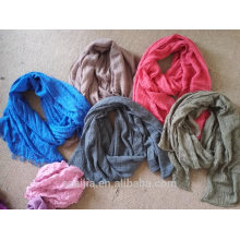 fashion fade distressed cotton scarf